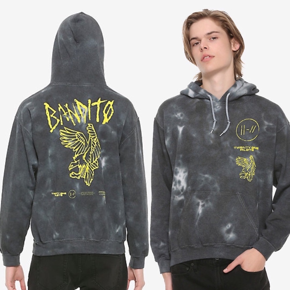 Twenty One Pilots’ ‘Bandito’ Tie-Dye Hoodie